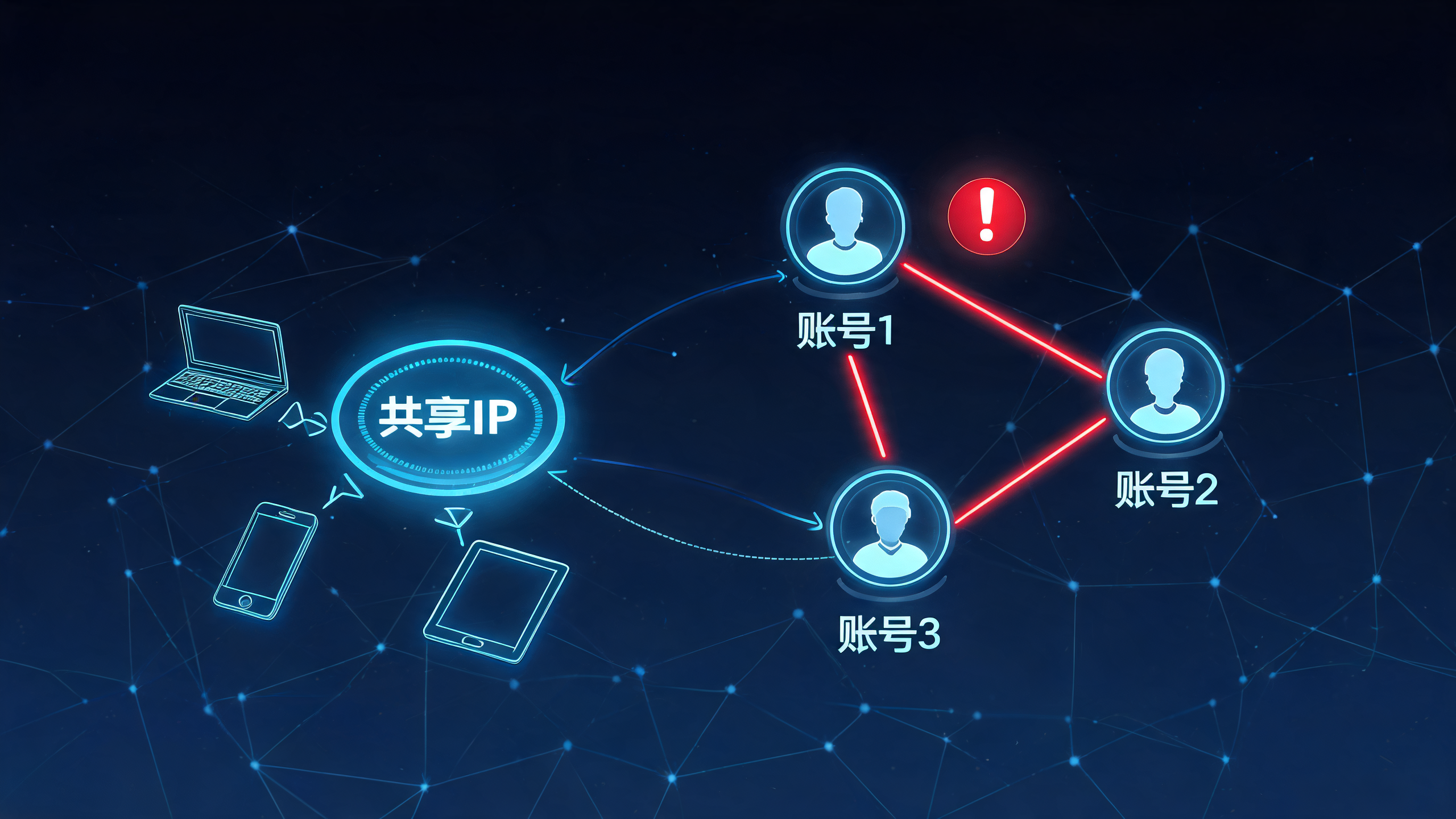 共享代理IP容易关联账号吗?